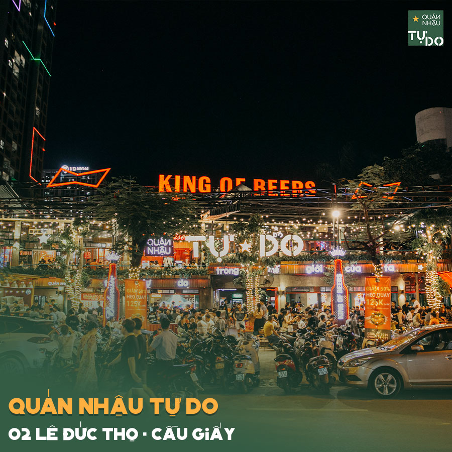quán nhậu tự do cơ sở 02 lê đức thọ