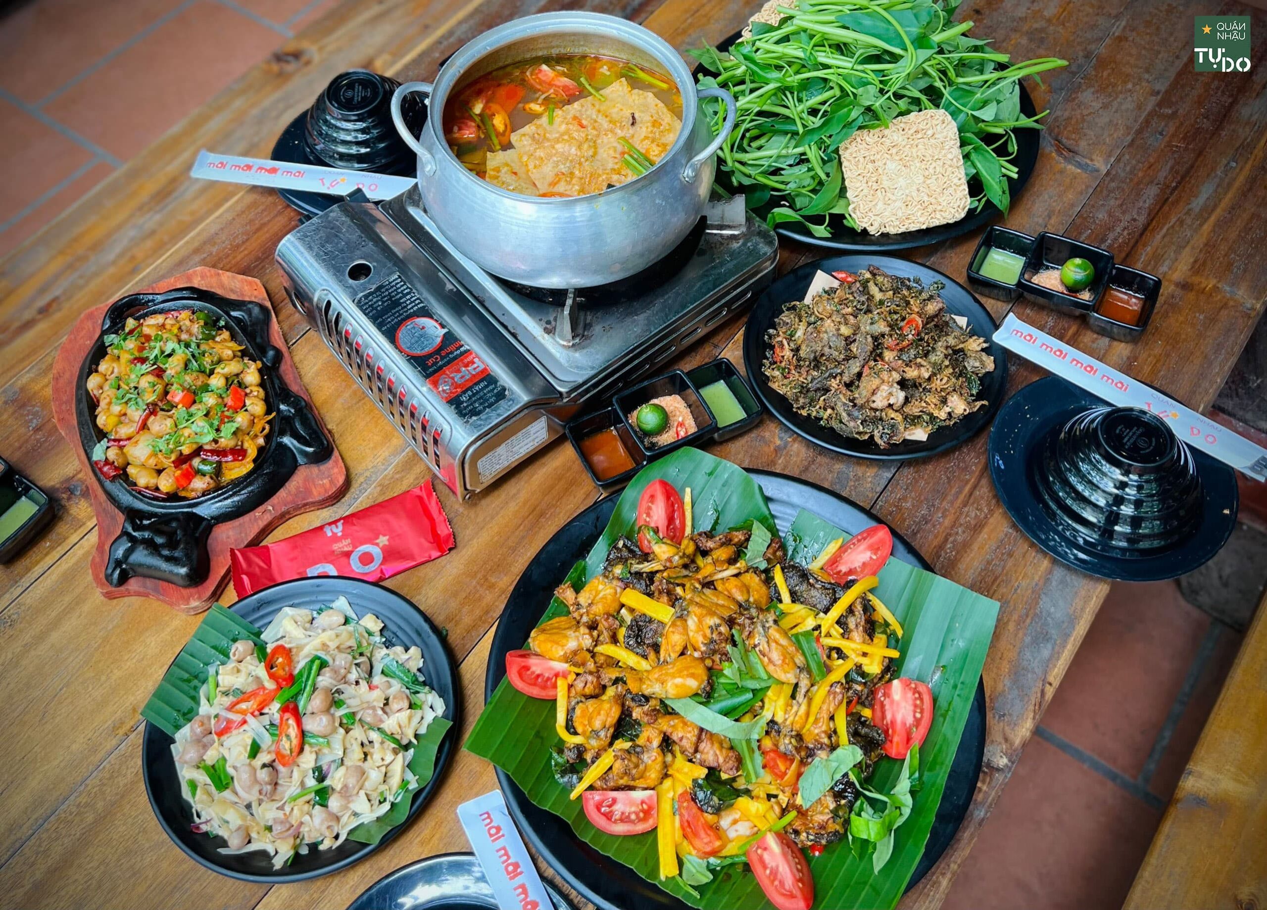 Lẩu Ếch chỉ 249k - Mua 1 tặng 1 5 lẩu ếch